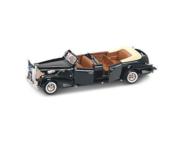 LUCKY DIE CAST LDC24028 CADILLAC V 16 PRESIDENT F.D.ROOSEVELT 1938 1:24 Modellino