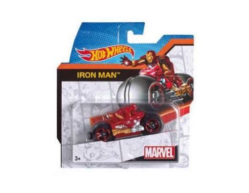 HOT WHEELS HWDJN18I IRON MAN MARVEL BIKE cm 8 Modellino
