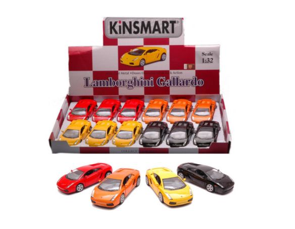 KINSMART KT5098D LAMBORGHINI GALLARDO cm 12 Modellino