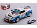 KINSMART KT5362W LOTUS EXIGE R-GT N.16 2012 WHITE/BLUE cm 12 BOX Modellino