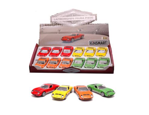KINSMART KT5390D LAMBORGHINI MIURA P400 SV  cm 12 Modellino