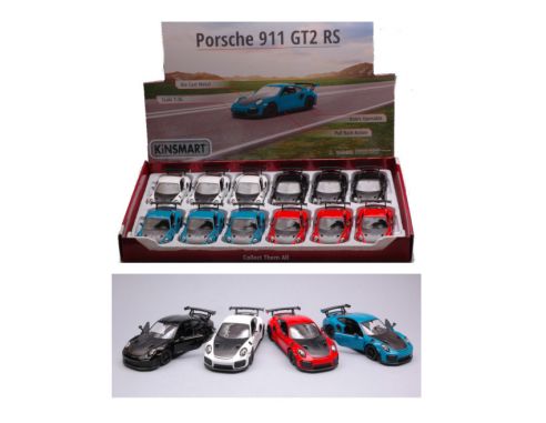 KINSMART KT5408D PORSCHE 911 RS GT2 (991) 2017 cm 12 Modellino