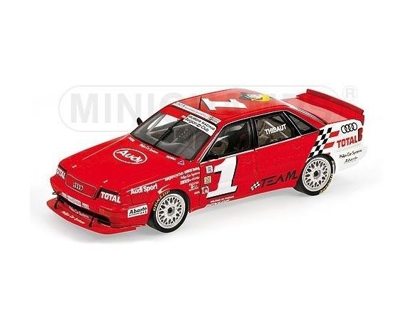 Minichamps PM400931401 AUDI V8 EVOLUTION TOTAL N.1 P.A.THIBAUT 1993 1:43 Modellino