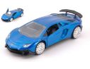 JADA TOYS JADA30109BL LAMBORGHINI AVENTADOR SV METALLIC BLUE cm 12,5 Modellino