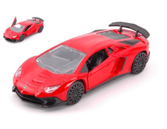 JADA TOYS JADA30109R LAMBORGHINI AVENTADOR SV RED cm 12,5 Modellino