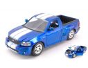 JADA TOYS JADA30357BL FORD F-150 SVT LIGHTNING 1999 METALLIC BLUE W/WHITE STRIPES cm 20 Modellino