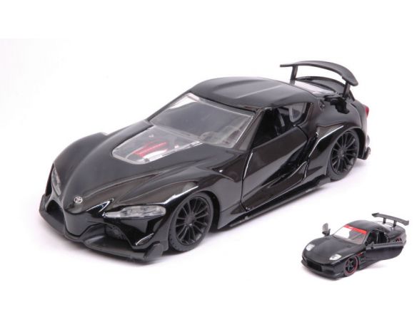 JADA TOYS JADA98415 TOYOTA FT-1 CONCEPT BLACK JDM TUNERS 1:32 Modellino