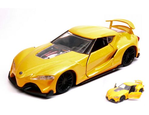 JADA TOYS JADA98753 TOYOTA FT-1 CONCEPT YELLOW JDM TUNERS 1:32 Modellino