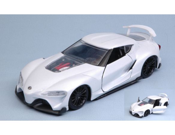 JADA TOYS JADA98754 TOYOTA FT-1 CONCEPT PEARL WHITE JDM TUNERS 1:32 Modellino