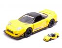JADA TOYS JADA99071 HONDA NSX TYPE-R 2002 YELLOW JDM TUNERS 1:32 Modellino