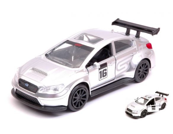 JADA TOYS JADA99119 SUBARU WRX STI 2016 SILVER JDM TUNERS 1:32 Modellino