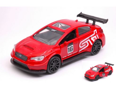 JADA TOYS JADA99120 SUBARU WRX STI 2016 RED JDM TUNERS 1:32 Modellino