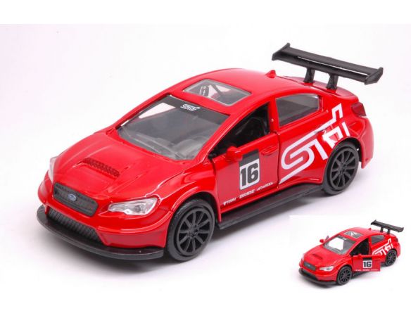 JADA TOYS JADA99120 SUBARU WRX STI 2016 RED JDM TUNERS 1:32 Modellino