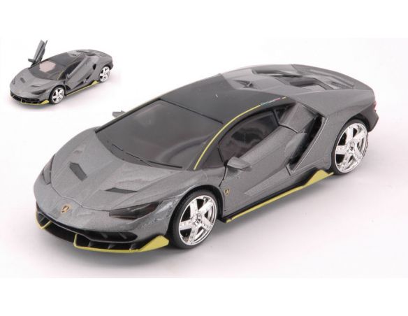 JADA TOYS JADA99401GY LAMBORGHINI CENTENARIO METALLIC GREY cm 12,5 Modellino