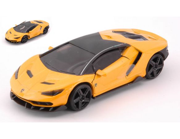 JADA TOYS JADA99401Y LAMBORGHINI CENTENARIO METALLIC YELLOW cm 12,5 Modellino