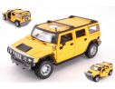 MAISTO MI31231 HUMMER H2 SUV 2003 YELLOW 1:27 Modellino