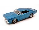 MAISTO MI31256BL DODGE CHARGER R/T 1969 METALLIC BLUE 1:25 Modellino