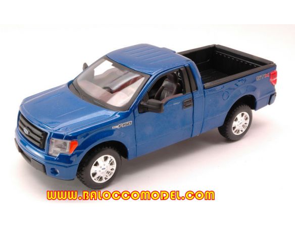 MAISTO MI31270 FORD F-150 STX 2005 BLUE METALLIC 1:27 Modellino