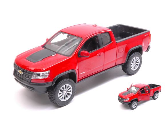 MAISTO MI31517R CHEVROLET COLORADO ZR2 2017 RED 1:27 Modellino