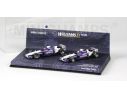 Minichamps PM402020506 WILLIAMS SCHUMACHER/MONTOYA '02 1:43 Modellino