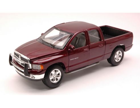 MAISTO MI31963AM DODGE RAM QUAD CAB 2002 AMARANT 1:27 Modellino