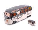 MAISTO MI32192 VW T1 SAMBA VAN HARLEY DAVIDSON 1:25 Modellino
