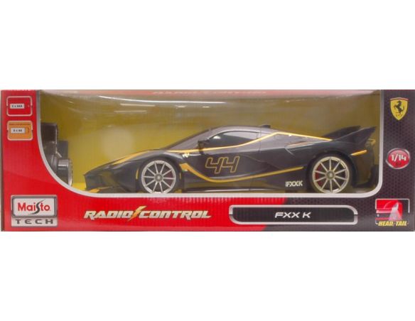 MAISTO MI81274BK FERRARI FXX-K RADIOCOMANDO BLACK 1:14 Modellino