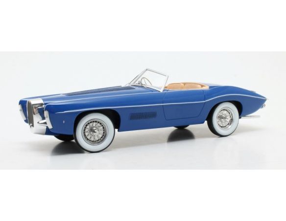 MATRIX SCALE MODELS MXL0205-021 BUGATTI T101C EXNER GHIA 1966 BLUE 1:18 Modellino