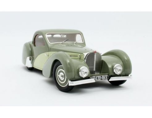 MATRIX SCALE MODELS MXL0205-031 BUGATTI T57SC ATALANTE 1937 GREEN 1:18 Modellino