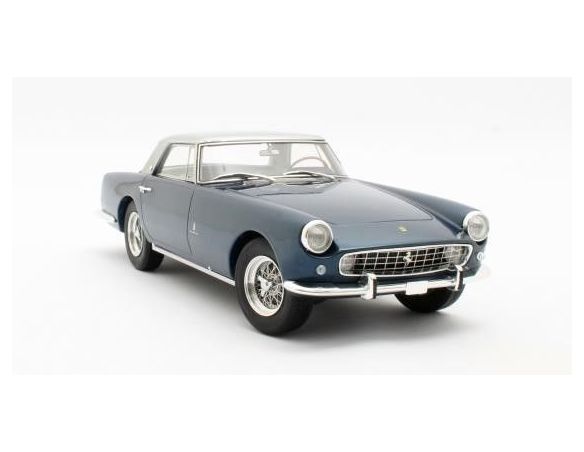 MATRIX SCALE MODELS MXL0604-033 FERRARI 250 GT COUPE PININFARINA 1958 BLUE-SILVER 1:18 Modellino