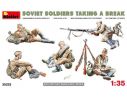 MINIART MIN35233 SOVIET SOLDIERS TAKING A BREAK KIT 1:35 Modellino