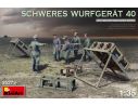 MINIART MIN35273 SCHWERES WURFGERAT 40 KIT 1:35 Modellino