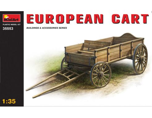 MINIART MIN35553 EUROPEAN CART KIT 1:35 Modellino