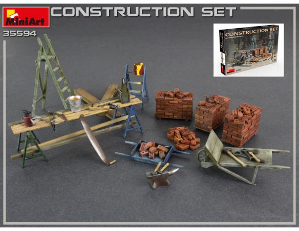MINIART MIN35594 CONSTRUCTION SET KIT 1:35 Modellino