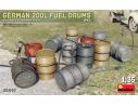 MINIART MIN35597 GERMAN 200 L FUEL DRUM SET WWII KIT 1:35 Modellino