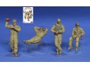 MINIART MIN37049 USMC TANK CREW AT REST KIT 1:35 Modellino