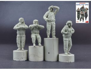 MINIART MIN37063 SOVIET TANK CREW 1970-80s KIT 1:35 Modellino