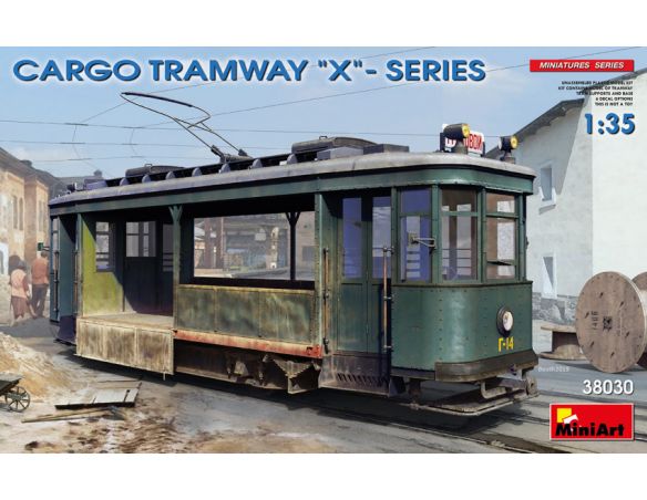 MINIART MIN38030 CARGO TRAMWAY X SERIES KIT 1:35 Modellino