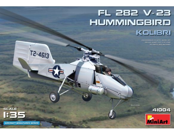 MINIART MIN41004 FI 282 V-23 HUMMINGBIRD KOLIBRI KIT 1:35 Modellino