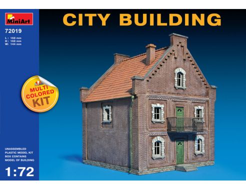 MINIART MIN72019 CITY BUILDING KIT 1:72 Modellino