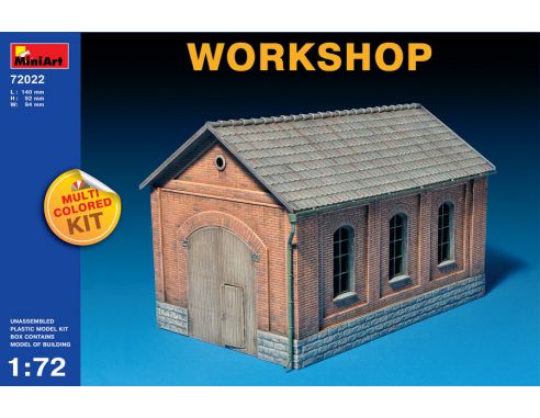 MINIART MIN72022 WORKSHOP KIT 1:72 Modellino