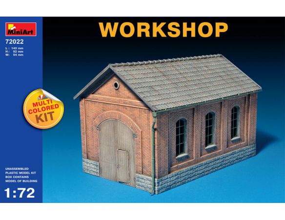 MINIART MIN72022 WORKSHOP KIT 1:72 Modellino