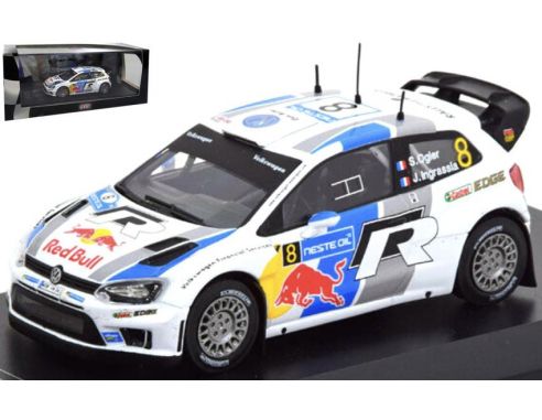 EDITORIA RD17 VW POLO WRC N.8 FINLAND RALLY OGIER-INGRASSIA 1:43 Modellino