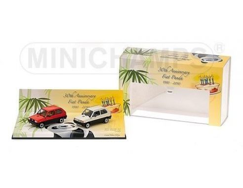 Minichamps PM402121430 PANDA 30th ANNIVERSARY SET Pz.2 1:43 Modellino
