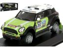 EDITORIA RD27 MINI ALL 4 RACING N.302 DAKAR RALLY PETERHANSEL-COTTRET 1:43 Modellino