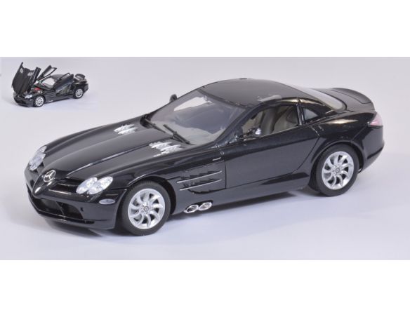 MOTORMAX MTM73004BK MERCEDES SLR MC LAREN 2005 BLACK 1:12 Modellino