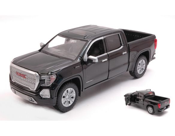 MOTORMAX MTM79362BK GMC SIERRA 1500 DENALI CREW CAB 2019 BLACK 1:27 Modellino