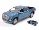 MOTORMAX MTM79362B GMC SIERRA 1500 DENALI CREW CAB 2019 METALLIC BLUE 1:27 Modellino