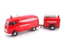 MOTORMAX MTM79671 VW 12 VAN FEUERWEHE SET 1:24 Modellino