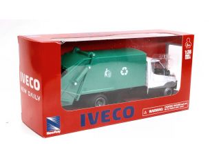 NEW RAY NY15873N IVECO DAILY RACCOLTA RIFIUTI BIANCO 1:36 Modellino
